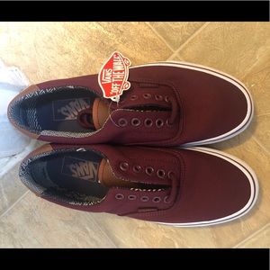 Burgundy Vans